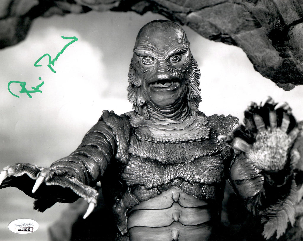 Ricou Browning autographed signed 8x10 photo Creature from the Black Lagoon JSA