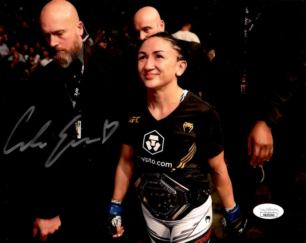 Carla Esparza autographed signed 8x10 photo UFC MMA JSA COA Rose Namajunas
