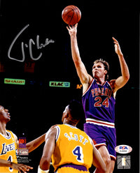 Tom Chambers autographed signed 8x10 photo NBA Phoenix Suns PSA COA SuperSonics