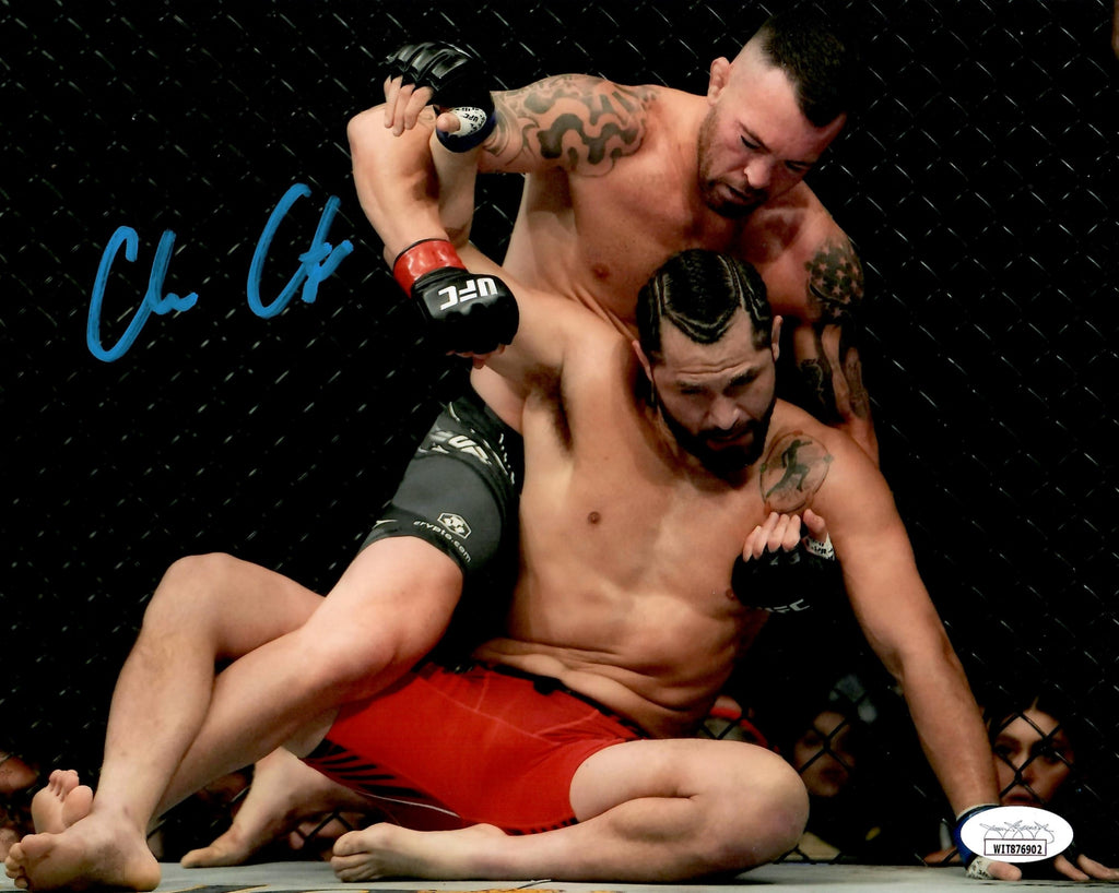 Colby Covington autographed signed 8x10 photo UFC JSA Witness Usman Masvidal