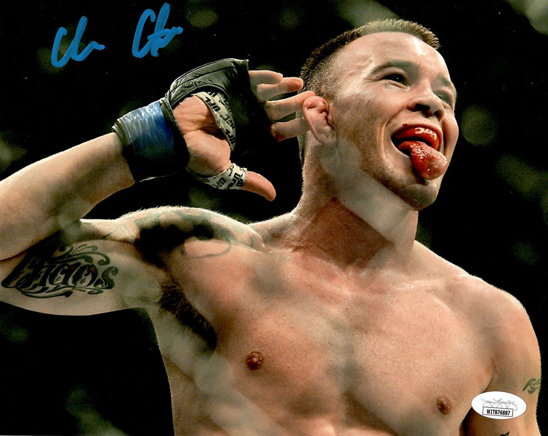 Colby Covington autographed signed 8x10 photo UFC JSA Witness Usman Masvidal