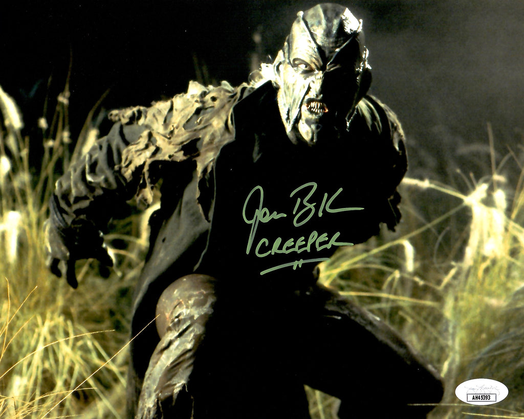 Jonathan Breck autographed signed inscribed 8x10 photo Jeepers Creepers JSA COA