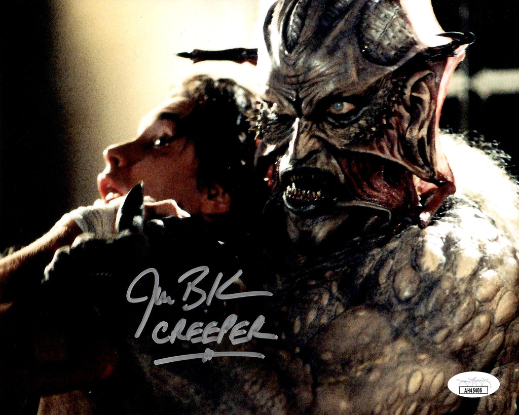Jonathan Breck autographed signed inscribed 8x10 photo Jeepers Creepers JSA COA