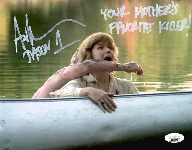 Ari Lehman signed inscribed 8x10 photo Friday The 13th JSA COA Jason Voorhees