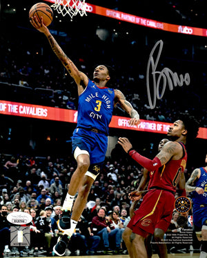 Bones Hyland autographed signed 8x10 photo NBA Denver Nuggets JSA COA