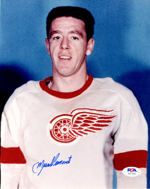 Marcel Pronovost autographed signed 8x10 photo NHL Detroit Red Wings PSA COA - JAG Sports Marketing