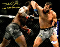 Dominick Reyes autographed signed inscribed 8x10 photo UFC The Devastator PSA - JAG Sports Marketing