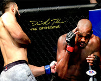 Dominick Reyes autographed signed inscribed 8x10 photo UFC The Devastator PSA - JAG Sports Marketing