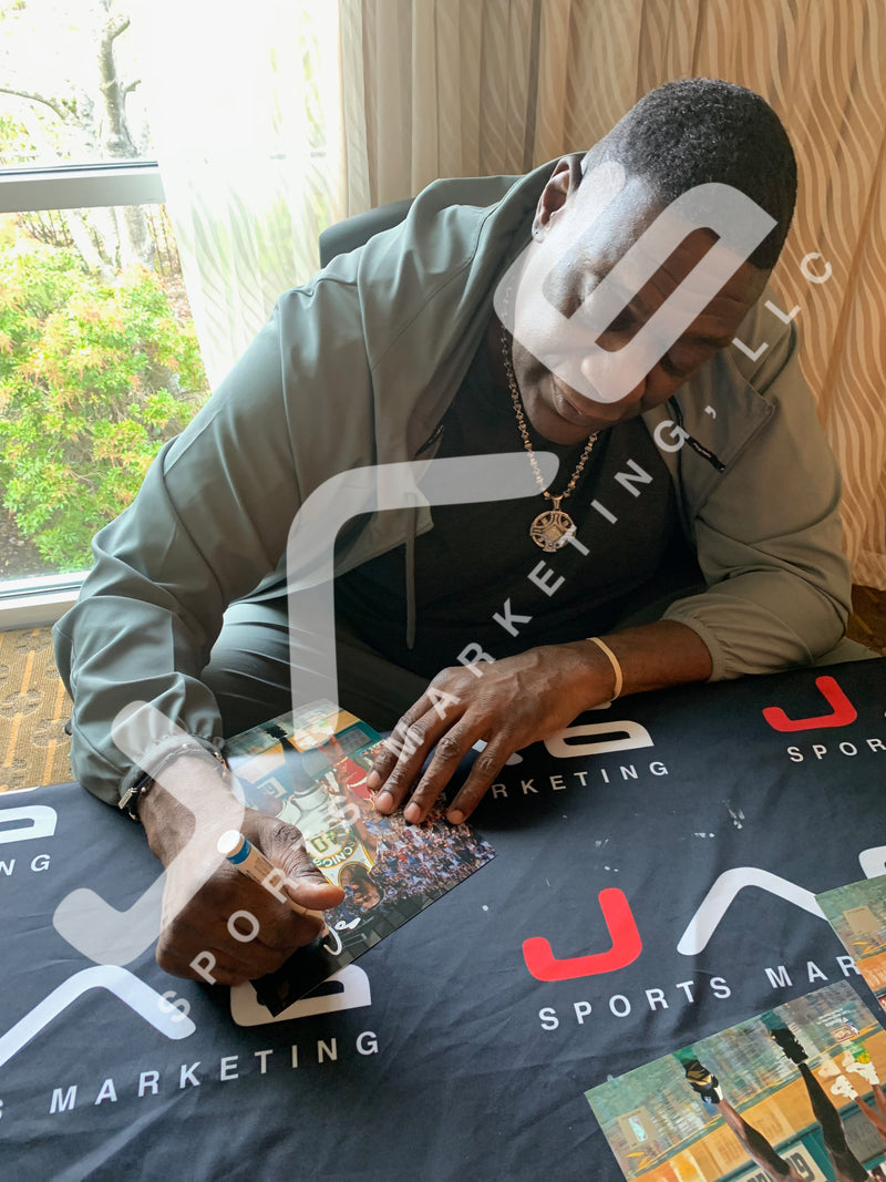 Shawn Kemp autographed signed 8x10 photo NBA Seattle Supersonics JSA COA