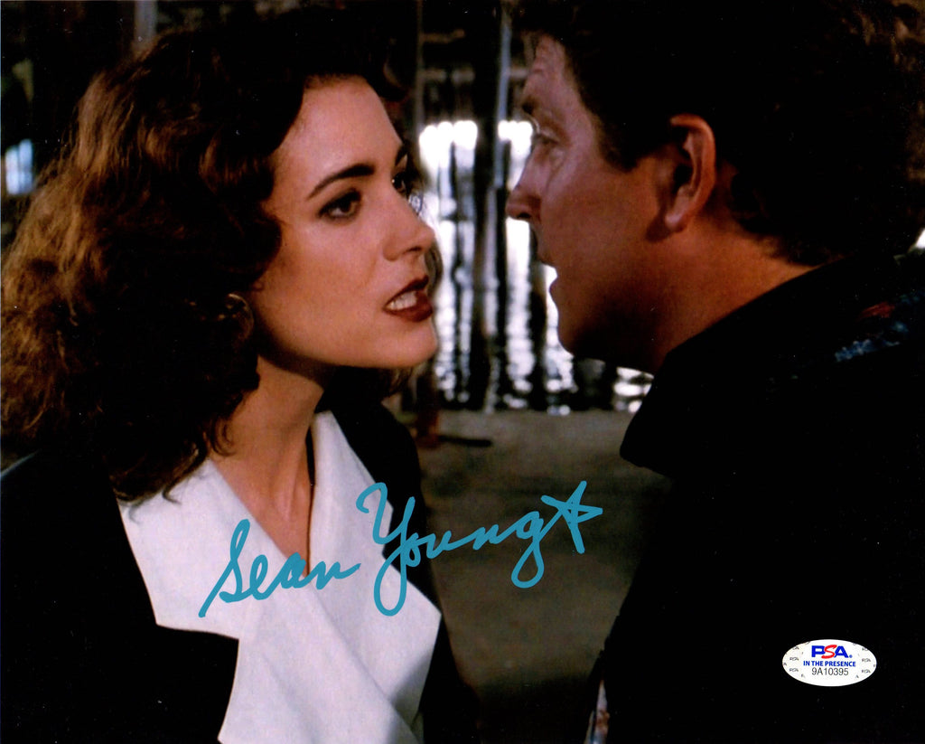 Sean Young autographed signed 8x10 photo Ace Ventura Ray Finkle PSA Witness - JAG Sports Marketing