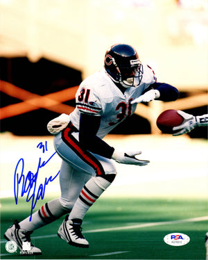 Rashaan Salaam autographed signed 8x10 photo NFL Chicago Bears PSA COA - JAG Sports Marketing