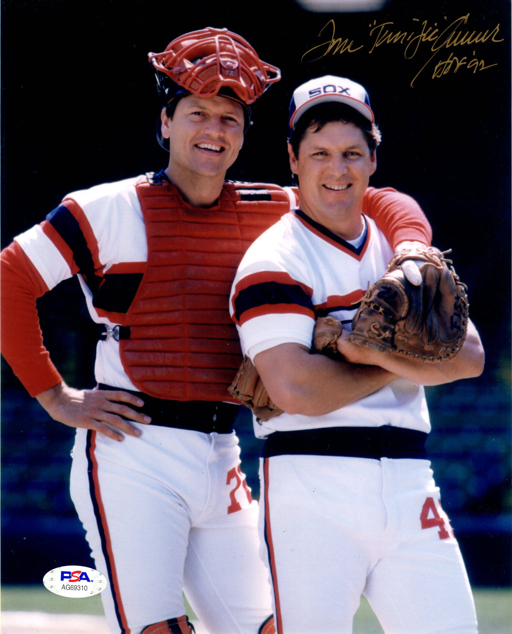 Tom Seaver autographed signed inscribed 8x10 photo MLB Chicago White Sox PSA - JAG Sports Marketing