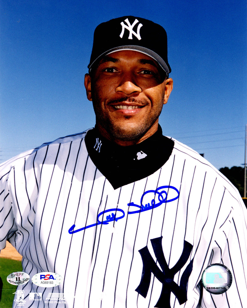 Gary Sheffield autographed signed 8x10 photo MLB New York Yankees PSA COA - JAG Sports Marketing