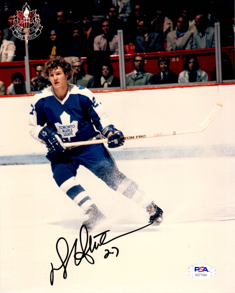 Darryl Sittler autographed signed 8x10 photo NHL Toronto Maple Leafs PSA COA - JAG Sports Marketing