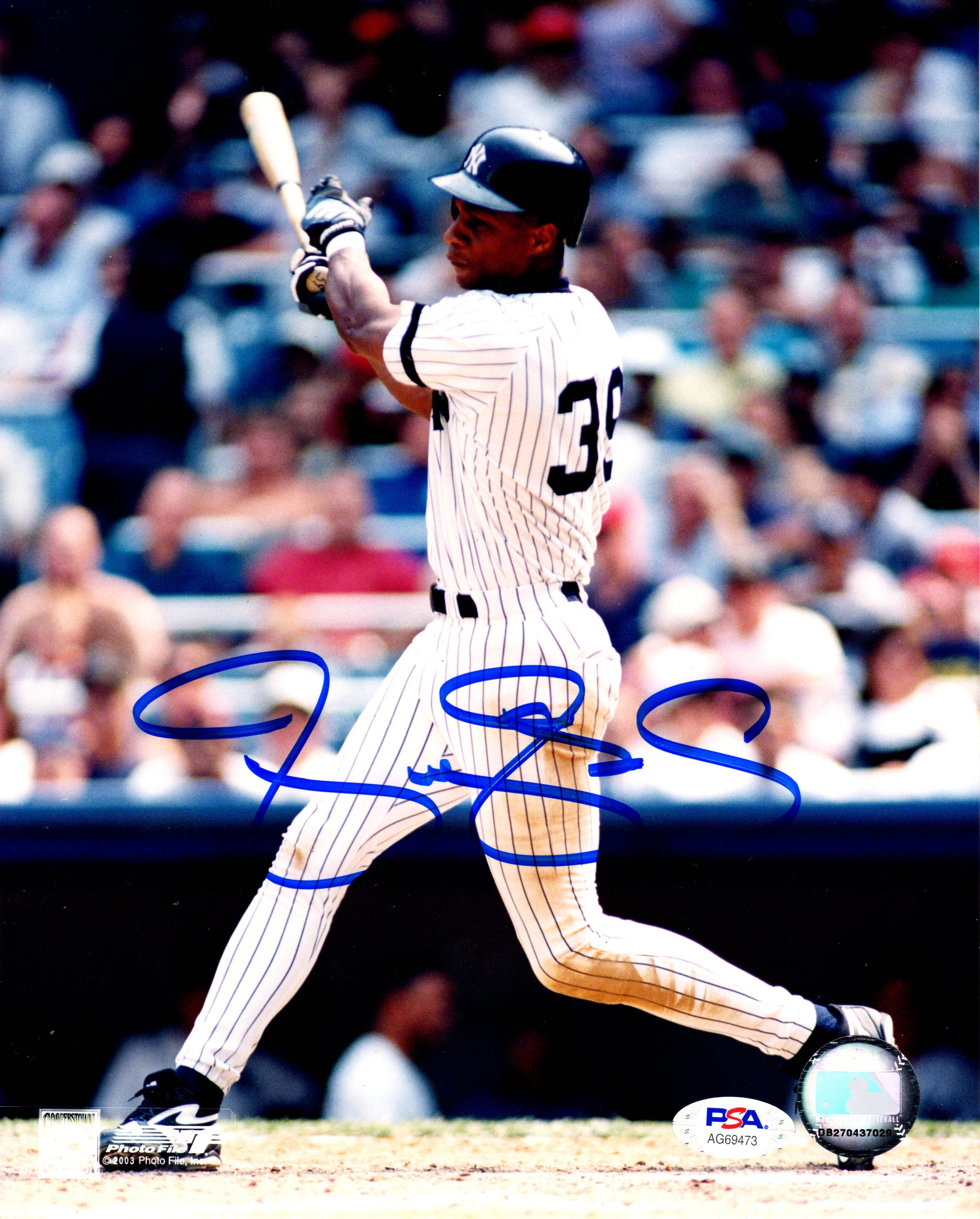 Darryl Strawberry autographed signed 8x10 photo MLB New York