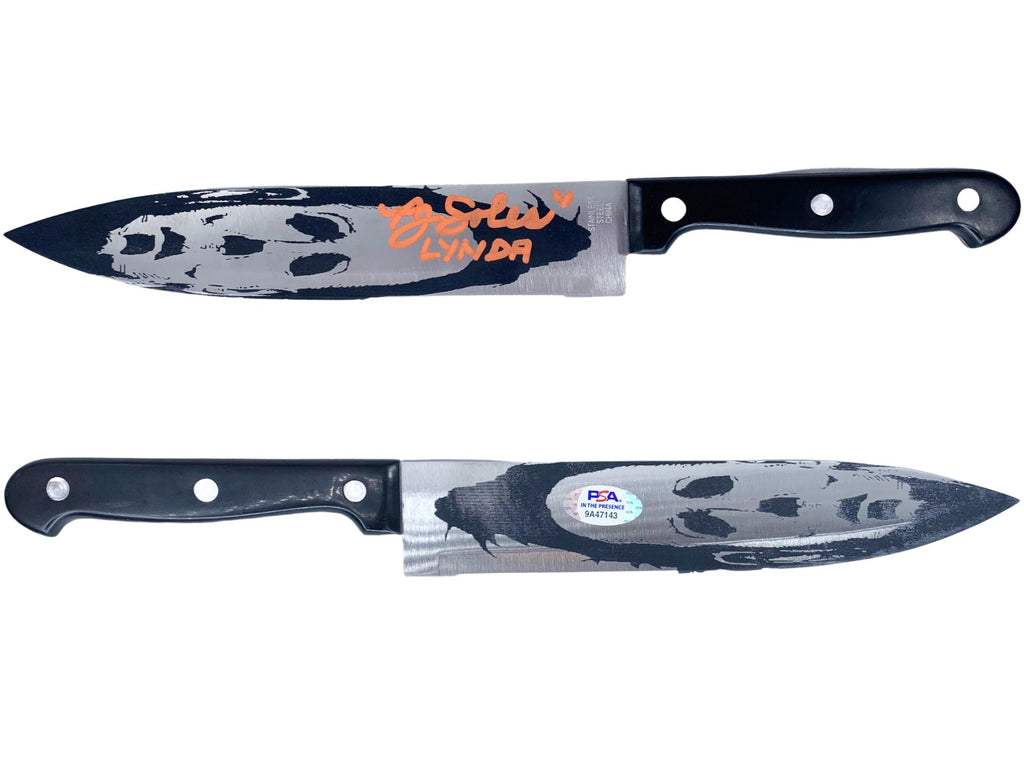 PJ Soles autographed signed inscribed knife Halloween Lynda Van Der Klok PSA COA - JAG Sports Marketing