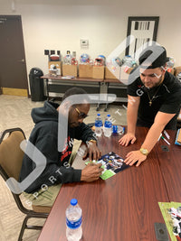Asante Samuel Sr. autographed signed 8x10 photo NFL New England Patriots JSA COA