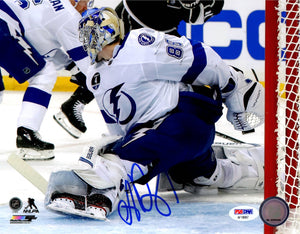 Andrei Vasilevskiy autographed signed 8x10 photo NHL Tampa Bay Lightning PSA COA - JAG Sports Marketing