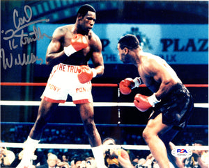 Carl "The Truth" Williams autographed signed inscribed 8x10 photo Boxing PSA COA - JAG Sports Marketing