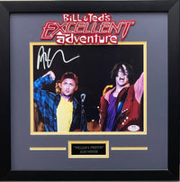 Alex Winter autographed framed 8x10 photo Bill and Ted's Excellent Adventure PSA - JAG Sports Marketing