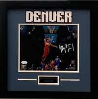 Michael Porter Jr. autographed framed 8x10 photo NBA Denver Nuggets JSA COA