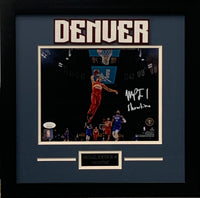 Michael Porter Jr autographed inscribed framed 8x10 photo NBA Denver Nuggets JSA