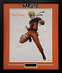 Maile Flanagan autographed inscribed framed 16x20 photo PSA COA Naruto Shippuden