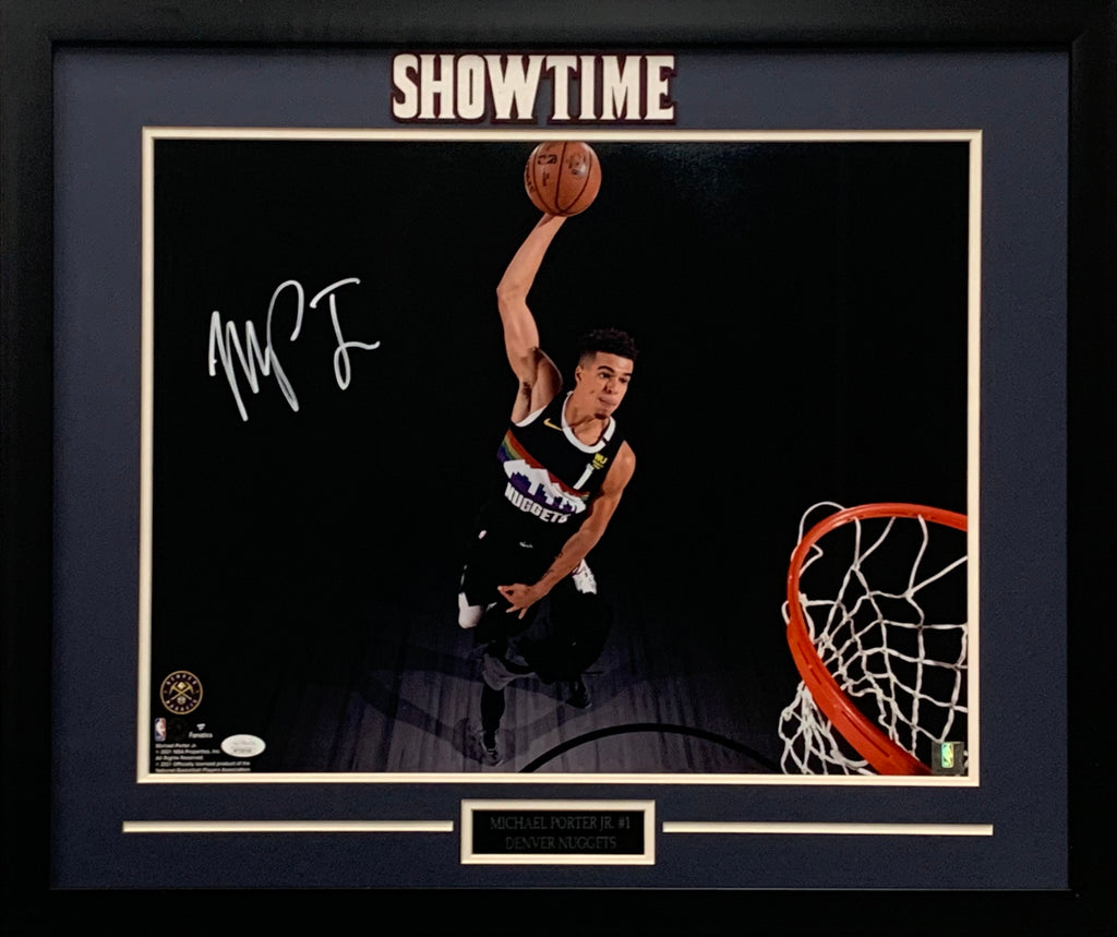 Michael Porter Jr. autographed signed framed 16x20 photo Denver Nuggets JSA COA