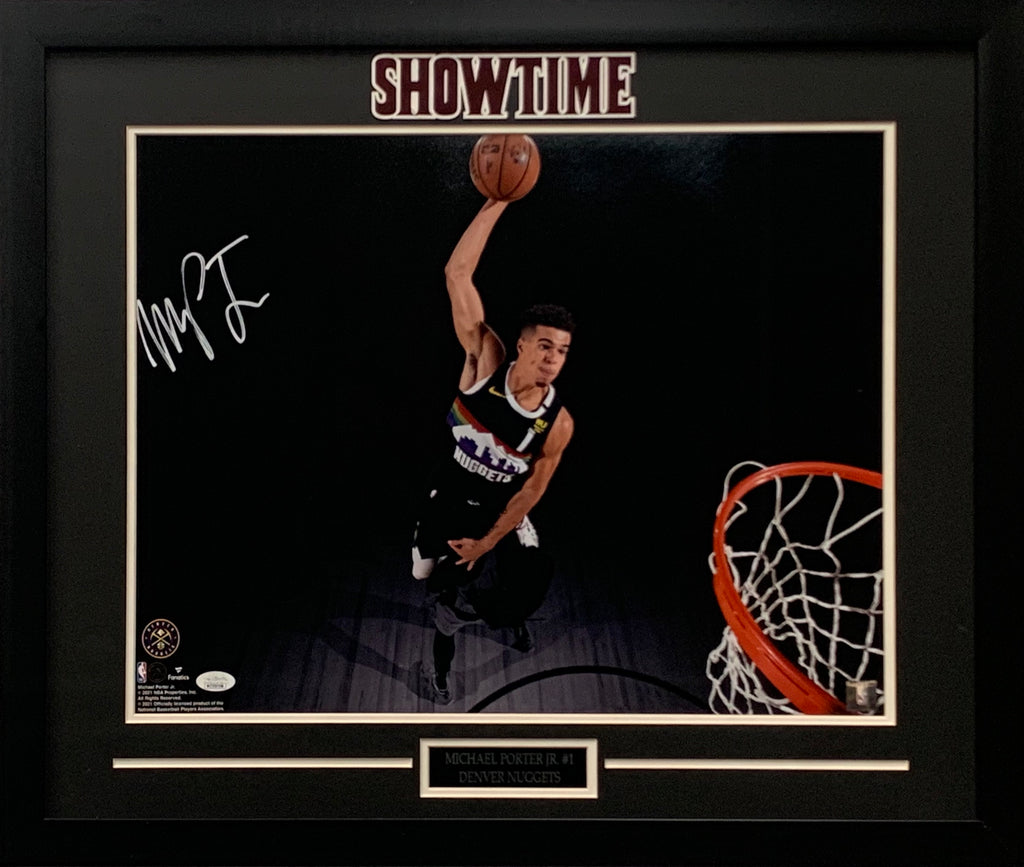 Michael Porter Jr. autographed signed framed 16x20 photo Denver Nuggets JSA COA