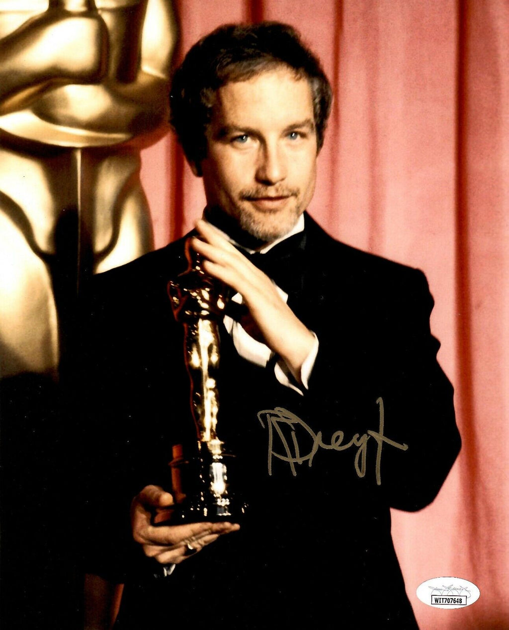 Richard Dreyfuss signed 8x10 photo 1978 Best Actor JSA Witness Academy Award