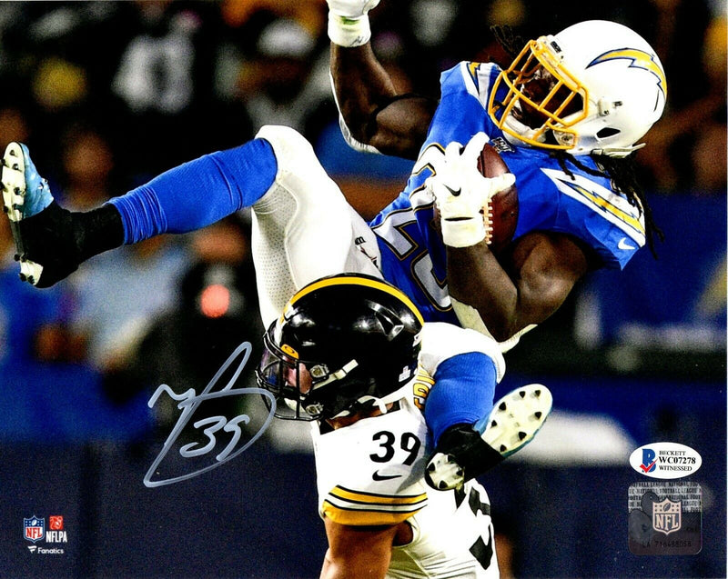 Minkah Fitzpatrick autographed signed 8x10 photo Pittsburgh Steelers Beckett COA - JAG Sports Marketing